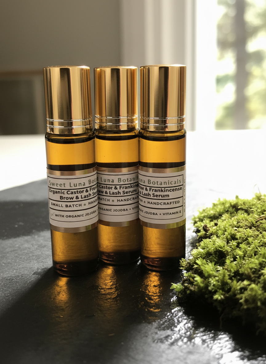 Radiance Facial Roller | Organic Castor Oil and Frankincense Serum | 10 mil