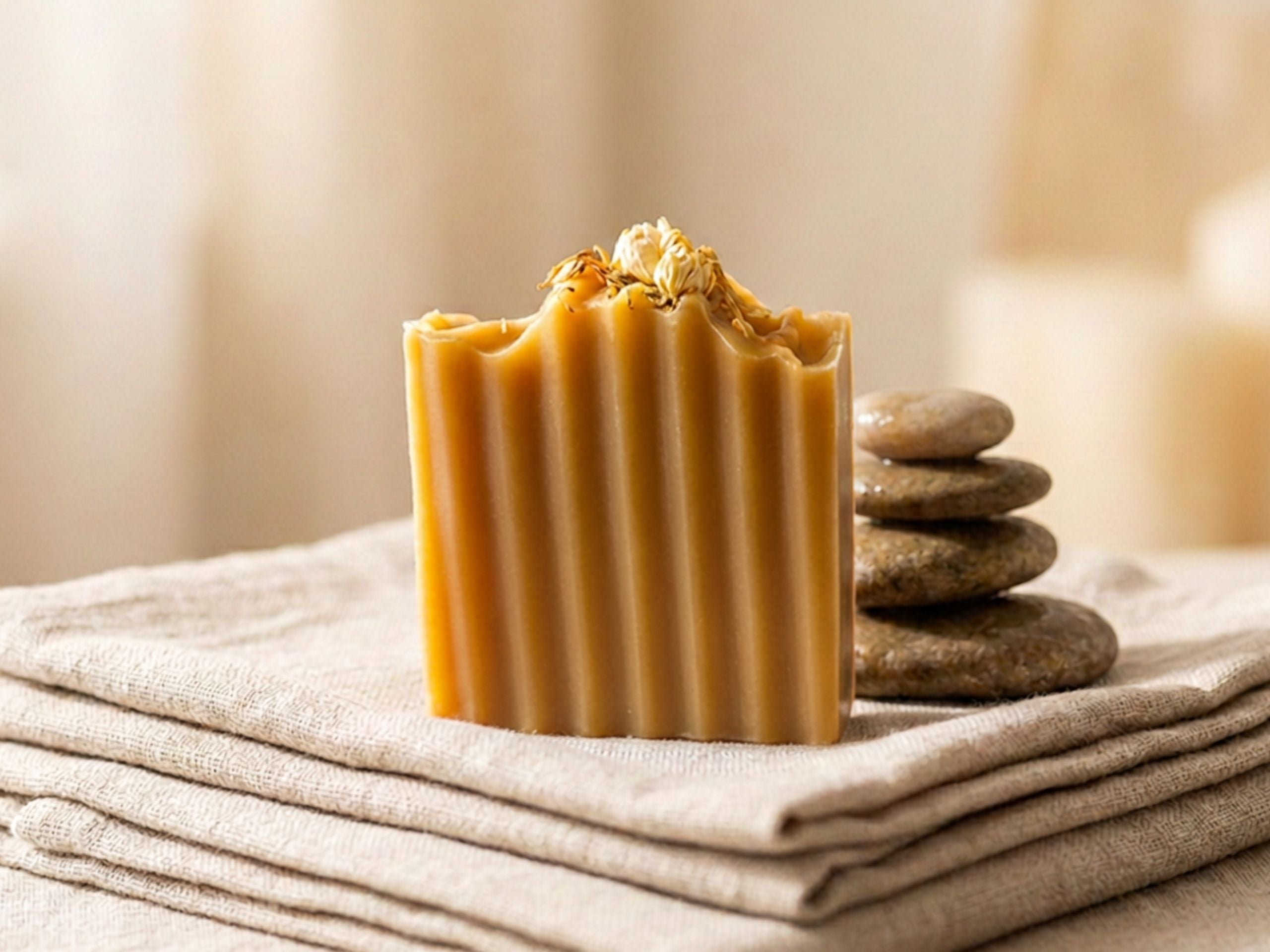 Chamomile Sandalwood Artisan Soap Bar
