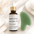 Frankincense Glow Oil + Gua Sha